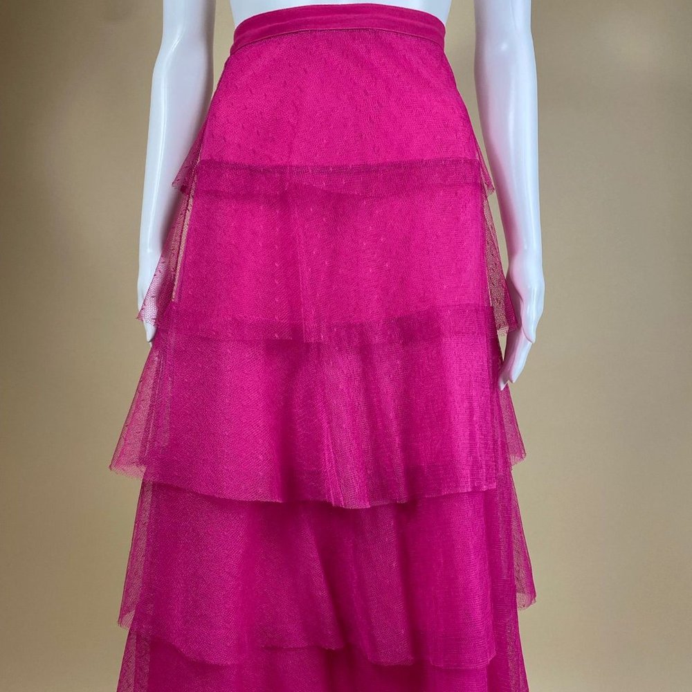 Signature RED Valentino Point D'esprit Skirt